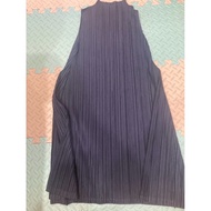 三宅一生pleats please 立領錘墜無袖造型長上衣 25年5🈷️購入