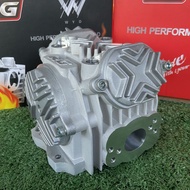 ฝาสูบ4วาล์วพร้อมอุปกรณ์ขนาดวาล์ว19/22 24/27 WAVE125(ทุกรุ่น)WAVE125/R/S/i/MSX/WAVE125INEW