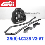 Monorack Givi Yamaha LC135 V2-V7 ZR(S)-Y135LC ES/ES16 Top Box Rack Heavy Duty Tapak Original Product