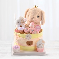 [Angelflorist.com] Bunny Diaper Cake
