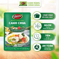 Combo 1 hộp (20 gói) Gia Vị Canh Chua Barona 80g chay mặn dùng được tươi ngon chuẩn vị không cần nêm