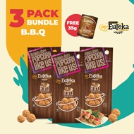 [3 Packs] Eureka Popcorn 140g Pack FREE 1x Caramel Baby Can 35g