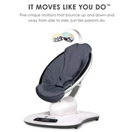💝💝預訂產品💝💝4moms® mamaRoo®4 電動嬰兒搖椅-透氣灰色