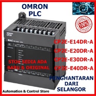 OMRON PLC|CP2E-E14DR-A|CP2E-E20DR-A|CP2E-E30DR-A|CP2E-E40DR-A|ORIGINAL BARU|CP2E|UPGRADED VERSION FR