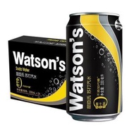 屈臣氏（Watsons）原味無糖蘇打水汽水飲料健康氣泡水330mL*24罐