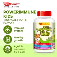 VitaRealm PowerImmune Kids 60 |  Multivitamin Probiotics l Promotes Healthy Growth &amp; Development l Boost Kids Immune