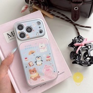 Casing For iPhone 17 Pro Max 16 15 TPU Phone Case Cover 手机壳 Aesthetic Korean Cute