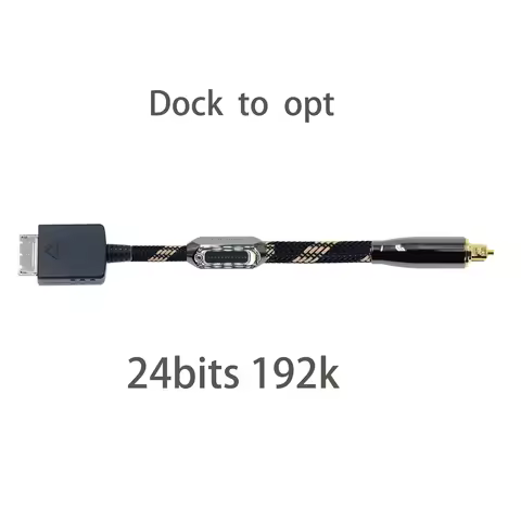 Dock to Optical Cable Opt Digital Fiber Optic Audio NW-A55 A56 A57 A55HN A56HN A57HN NW-A35 NW-A45 N