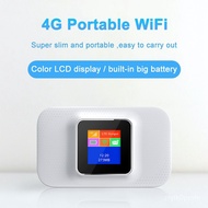 4G SIM  wifi router color LCD display lte wifi modem Sim  Router MIFI pocket hotspot built-in baery portable WiFi