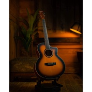 Qte JF 40’ Inches Solid Spruce Acoustic Guitar