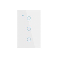 Suke 1/2/3/4 Gang TUYA WiFi Smart Touch Switch ปุ่ม Home Wall สำหรับ Alexa และ Google Home Assistant ใหม่ทั้งหมด