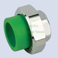 SOK DRAT DALAM PPR WATER MUR 2" INCH DN 63mM