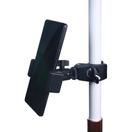 360° Swivel Tilt Mic Stand Phone Holder, Adjustable Phone Mount for Music Boom Mic Microphone Stand 