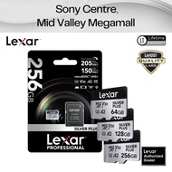 Lexar SILVER PLUS micro SD Card SDXC UHS-I Card Ultra Speed | 4K A2 V30 U3 205MB/s