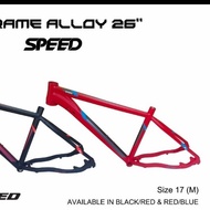Frame MTB 26 United speed size M (17) kabel dalam - Batangan Body Sepeda MTB Ukuran 26