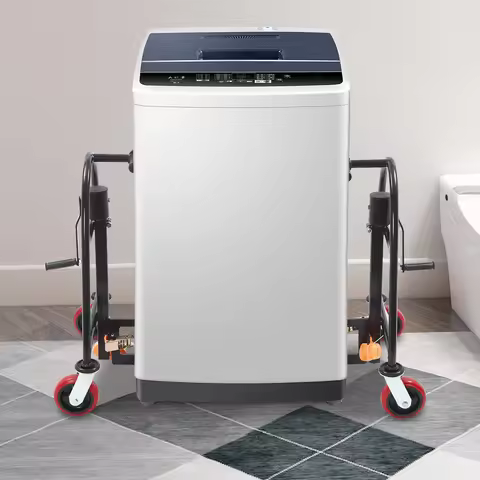 Heavy Duty Furniture Mover 1300Lbs Capacity, Manual Lifting Tool with Wheels & Straps for Home/Offic