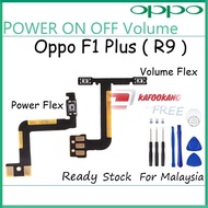 Original OPPO F1 Plus / R9 Power On Off Volume Up Down Button Flex Cable Ribbon + Free Opening Tools
