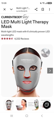 Currentbody Skin LED Multi Light Therapy Mask