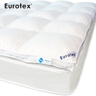 Eurotex, Fibregel Luxury Mattress Topper, 100% Cotton Cover, Microfiber Inner Filling