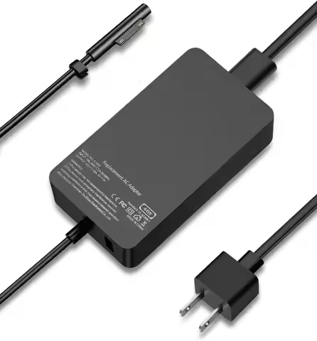 Surface 44W 15V 2.58A Power Supply AC Adapter Charger for Microsoft Surface Pro 3/4/5/6/7, Surface L