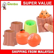 Wenbo [Toy] Super Cute Animal Pop Out Squishy Toys Children Decompression Toys Soft And Squishy Hand Squeeze Toys