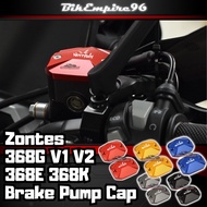 Zontes 368G V1 V2 368E 368K Master Brake Pump Cap CNC Cover Master Brake Pump Brake Reservoir Cap ZO