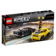 LEGO Speed Champions 75893 2018 Dodge Challenger SRT Demon and 1970 Dodge Charger R/T