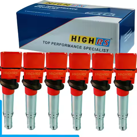 6 Ignition Coil for Porsche Cayenne 955 M02 3.2 M55 3.6 Audi Q7 TT A3 EOS Golf Passat Phaeton Touare