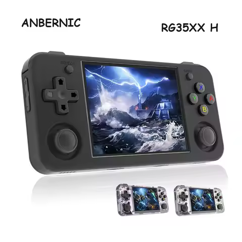 ANBERNIC RG35XX H Handheld Game Console 3.5-inch IPS Screen Linux H700 Retro Video Games Player 3300
