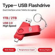 2TB OTG 3-in-1 USB Micro Type-c Flash Drive 2TB 1TB Pendrive for Android Smartphone Laptop