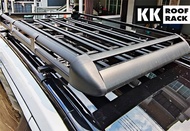 แร็คหลังคา ถาดอลูมิเนียม Mitsubishi new Pajero Sport ของใหม่ ไม่เจาะหลังคา [CR-0L]