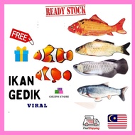 ikan GEDIK Viral Nemo Siakap Arwana Merah Kuning | Ikan Tepuk Baby | Baby Toy | Electric Fish Toy | 