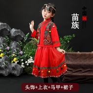 56 Minority Ethnic Costumes Children Famous Ethnic Styles Girls Miao Ethnic Strong Ethnic Yao Ethnic