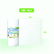 Khăn giấy lau bếp trắng KRCLEAN siêu sạch thấm hút tốt lau chén bát bề mặt căn bếp