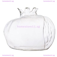 Homestore Pomegranate Glass Vase Home Decor Flower Vase for Fruit Cachepot Home Decoration SG