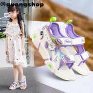 Korean Sandals For Kids Girls Flower Pattern Princess Style Bow 1 To 2 To 3 To 4 To 5 To 6 To 7 To 8 To 9 To 10 To 11 To 12 Years Old Sandals Kids Beach Sandals