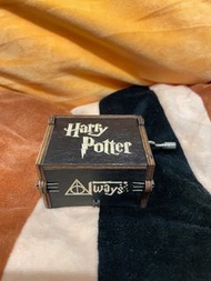 哈利波特 木製手搖音樂盒