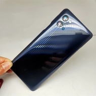 Dành Cho LG Q92 5G Pin Mặt Sau Cửa Sau Vỏ Sửa Chữa Các Bộ Phận Có Khung Camera Ống Kính