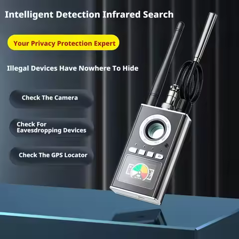 Anti Spy CDMA Signal GSM Audio GPS 4G 5G Mobile Phone Signal GPS Tracker Wifi Bluetooth Jammer sound