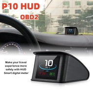 P10 Car HUD Head Up Display Smart Digital Speedometer LCD Display OBD 2 Scanner  P10 Kereta HUD Papa