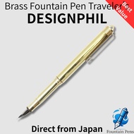 DESIGNPHIL Traveler's Company Brass Fountain Pen Solid Brass 38076006