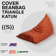KATUN BEAN BAG EXPLORE | Cotton TRIANGLE BEAN BAG COVER S-XXL Chair
