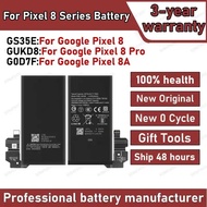 100% High Capacity Replacement Battery GS35E GUKD8 G0D7F For HTC Google Pixel 8 Pixel 8 pro 8a Repla