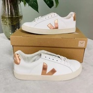 現貨Eur37Veja Esplar系列 板鞋 白金 女款 有盒