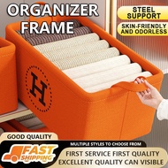 Ready Stock - Foldable Multipurpose Storage Box Foldable Storage Box Steel Frame Clothes Organizer B