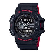 CASIO ORIGINAL G-Shock GA - GA-400HR-1ADR - MEN - Black - Strap Rubber - Jam dunia JD17 # Jam Tangan