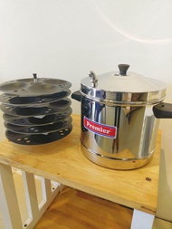 Premier Non Stick Idli Pot Set 4x6