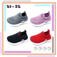 CSMY ➜ Baby & Kids Basic Sport Shoes | Trendy Casual Twins Sneakers Red Grey Black Pink | Kasut Suka