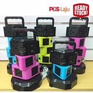 In Stock Malaysia Standard Extension wire socket Malaysia 3 pin Plug Extension socket 1meter & 5 met