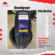 Goodyear 175/65R14 Tayar Baru (Installation) 175 65 14 New Tyre Tire TayarGuru Pasang Kereta Wheel Rim Car
